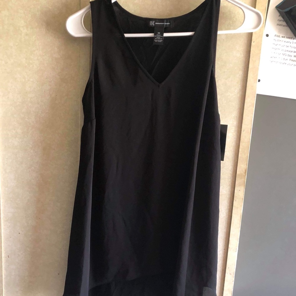 Light v neck tank top